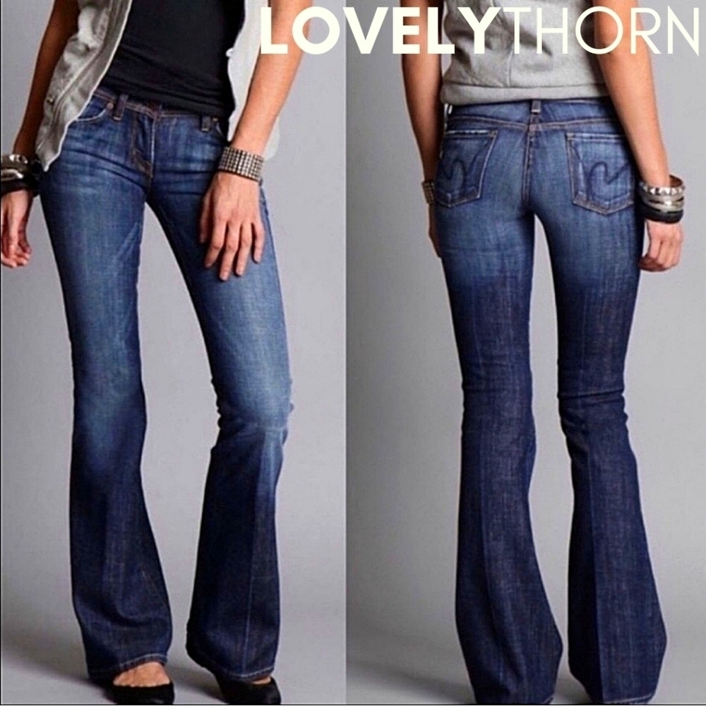 COH // ingrid #002 stretch low waist flare